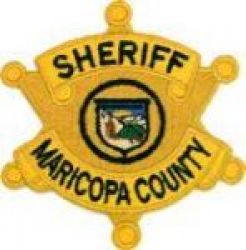 "MCSO" Maricopa County Sheriff's Office SOFT BADGE Patch
